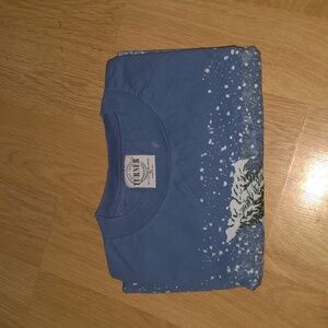 Vintage Turner Wolf In The Snow Crewneck Short Sleeve T-shirt XL Made in USA